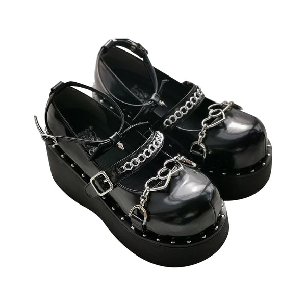 PUNK PLATFORM SHOES KF1102