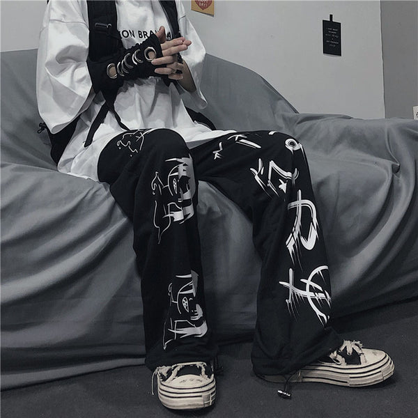 Harajuku style casual pants KF81565