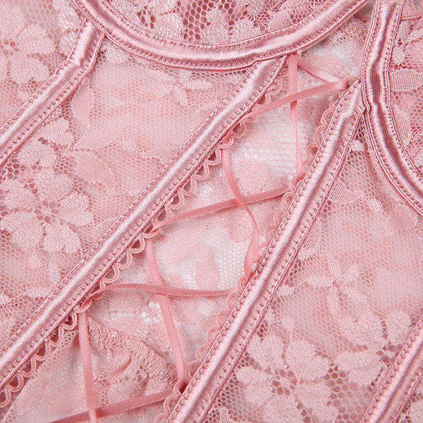 Lace Pink Camisole  KF83347