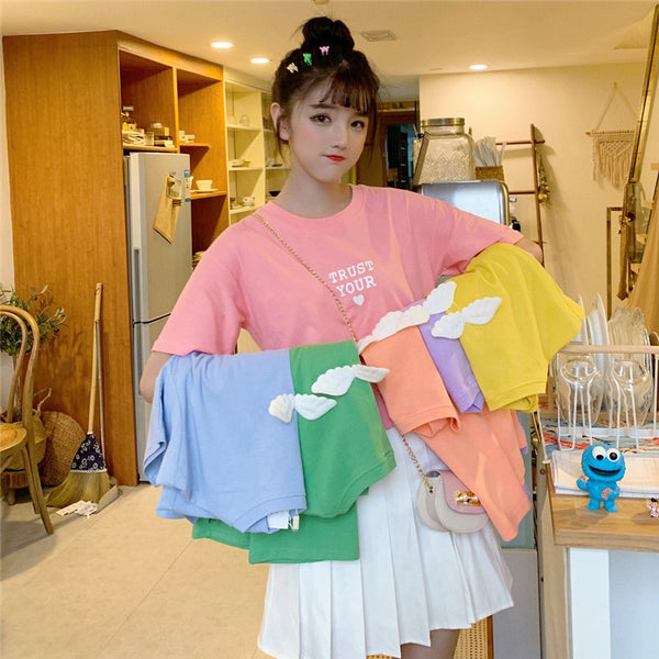 Pastel Wing T-Shirt KF90721