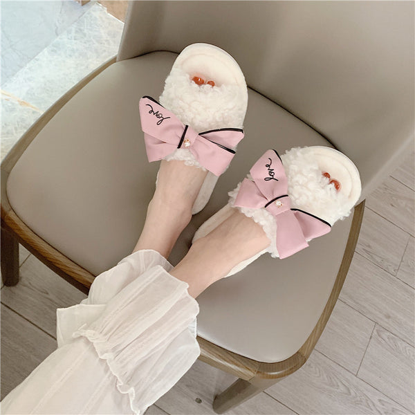 unzzy non-slip plush slippers KF50068