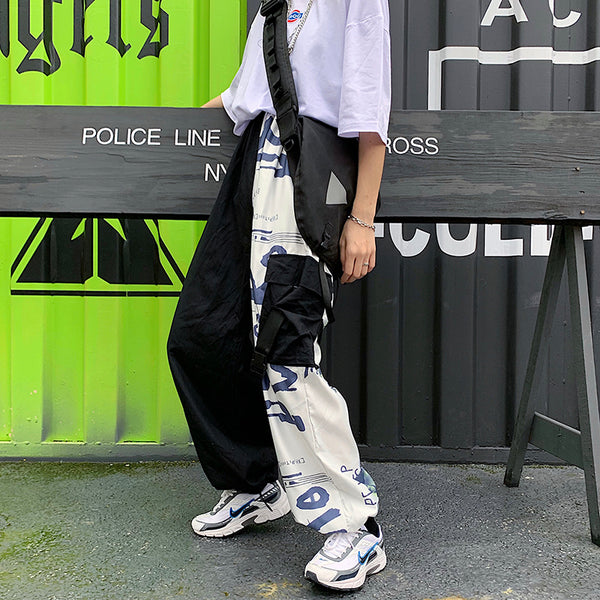 Harajuku casual couple pants KF81152