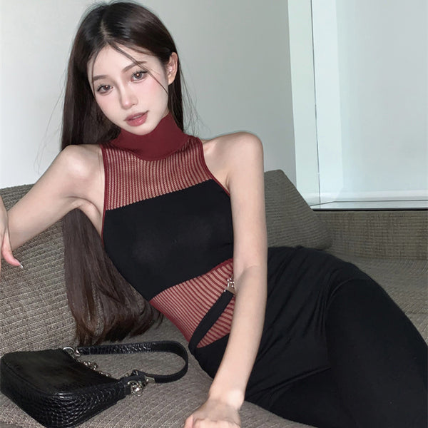 Harajuku Turtleneck Knit Top  KF83320